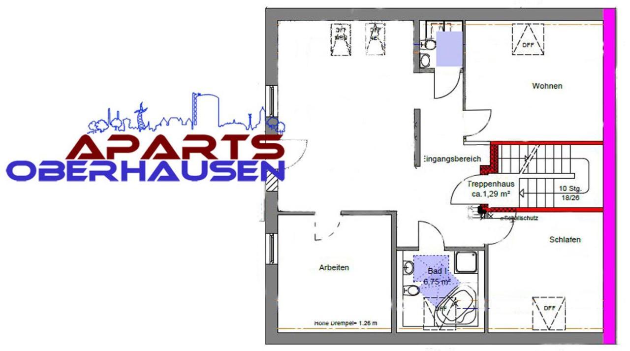 أوبيرهاوزين Aparts Oberhausen المظهر الخارجي الصورة