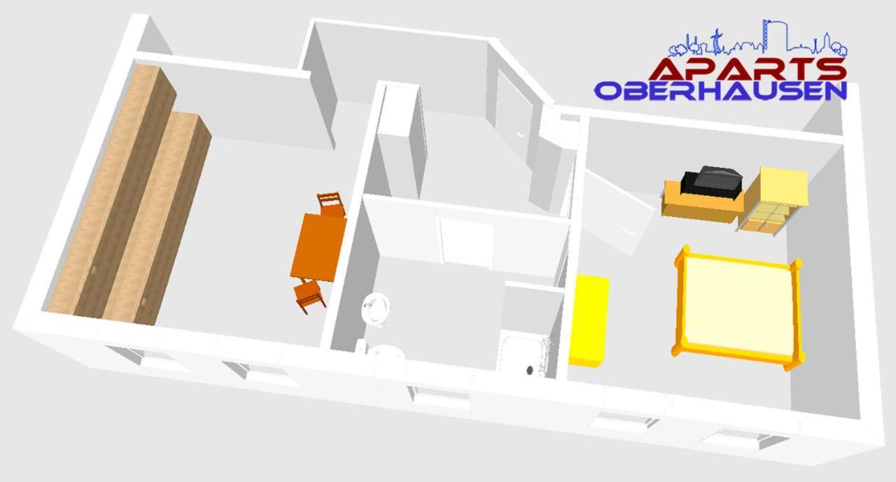 أوبيرهاوزين Aparts Oberhausen المظهر الخارجي الصورة